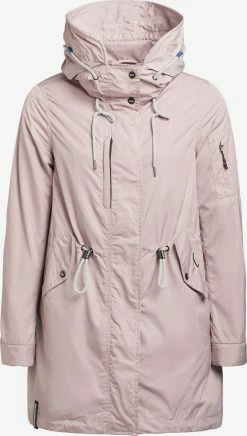 Khujo Parka Overgangsparka DAYES Kvinder Pink