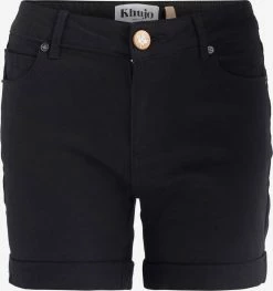Khujo Denim Shorts Slimfit Jeans RIVEN Kvinder Sort
