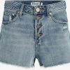Khujo Denim Shorts Loosefit Jeans Anouk Kvinder Blå