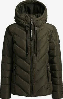 Khujo Overgangsjakker Overgangsjakke Stern Kvinder Khaki