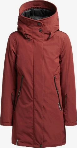 Khujo Vinterjakker Vinterjakke Viona 3 Kvinder Rustrød