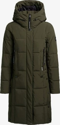 Khujo Overgangsfrakker Overgangsfrakke Namita Kvinder Mørkegrøn