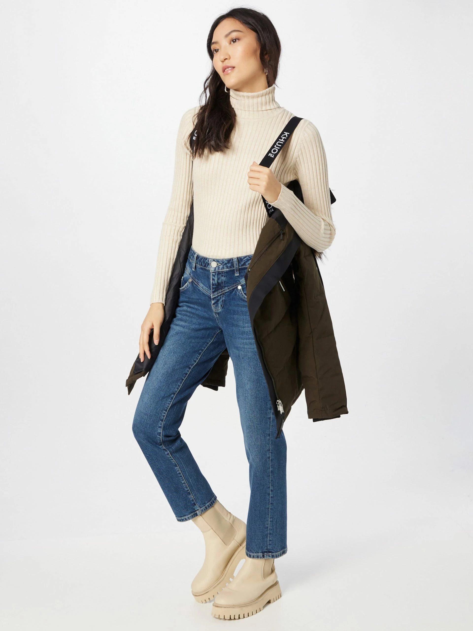 Khujo Vinterfrakker Vinterfrakke Cloren Kvinder Oliven - Billede 5