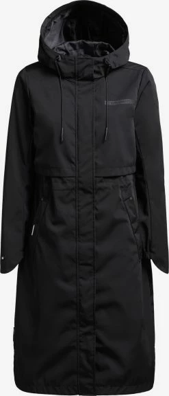 Khujo Overgangsfrakker Overgangsfrakke Jomana Kvinder Sort