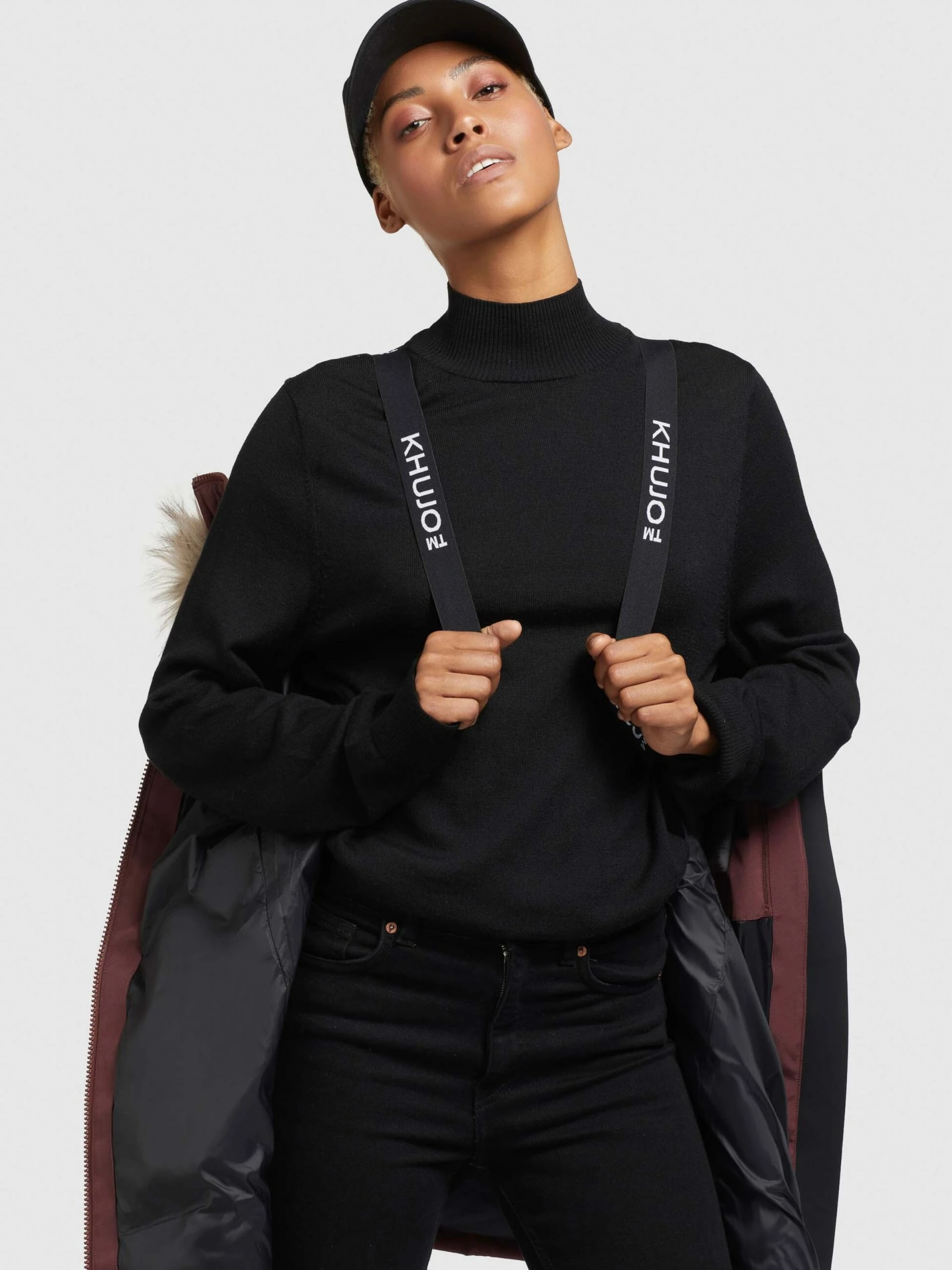 Khujo Vinterfrakker Vinterfrakke Cloren Kvinder Mørkerød - Billede 6