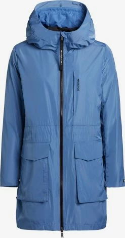 Khujo Overgangsfrakker Overgangsfrakke Ging Kvinder Blå